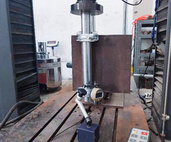  gravlock coupler ในการทดสอบ (ทดสอบสลิปตามหลอด)